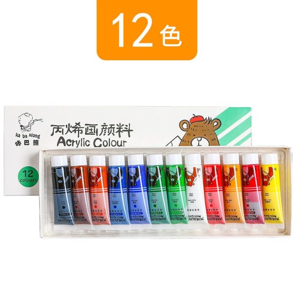 [ Set 2 Bộ ] Sơn Graffiti Acrylic [ 12/18/24/36 Màu ] - 16638