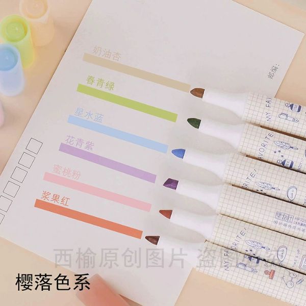 [ Set 5 Túi ] Bút Dạ Quang [ Túi 6 Cây ] - 16653