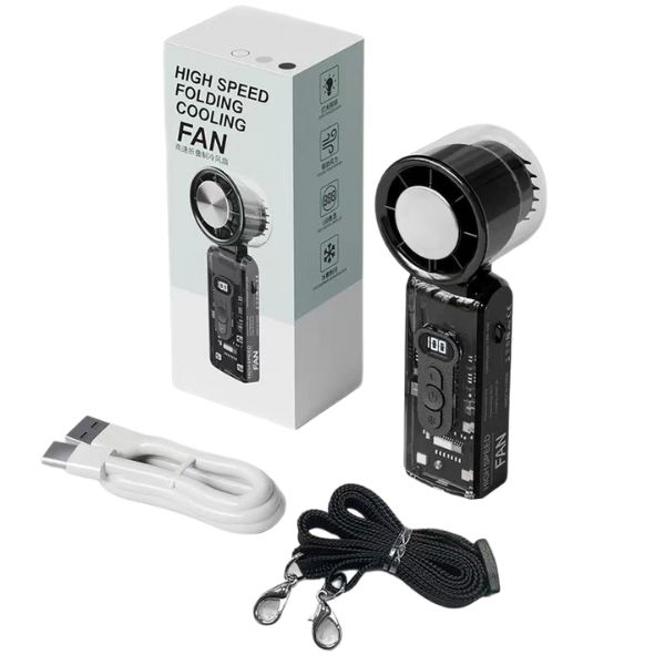 [ Set 5 Cái ] Quạt Sạc Sò Lạnh 100 Cấp Gió V2 - 16928