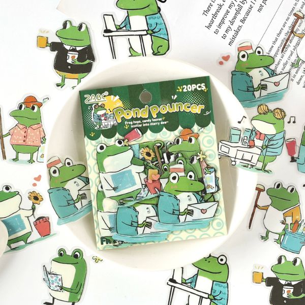 [ Set 12 Túi ] Sticker Cute [ 1 Túi 20 Miếng ] - 17582
