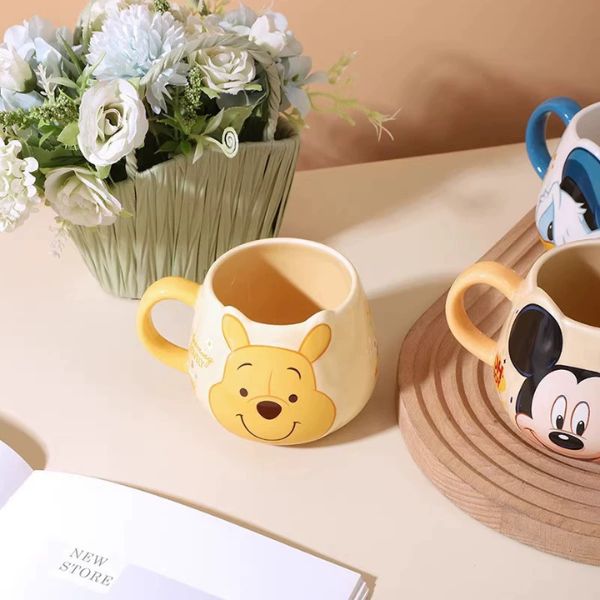 [ Set 2 Cái ] Ly Cốc Sứ [ Kèm Thia + Hộp Màu ] - 17861
