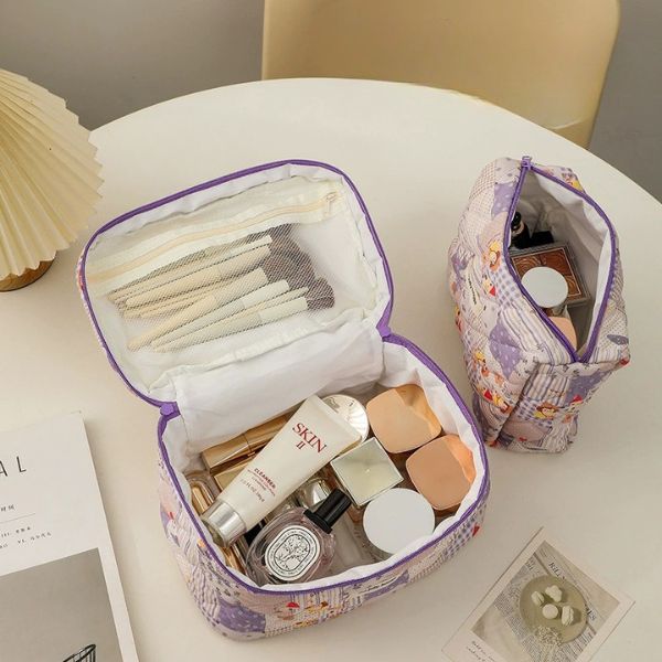 [ Set 2 Cái ] Túi Đựng Mỹ Phẩm / Dụng Cụ Trang Điểm - 17919