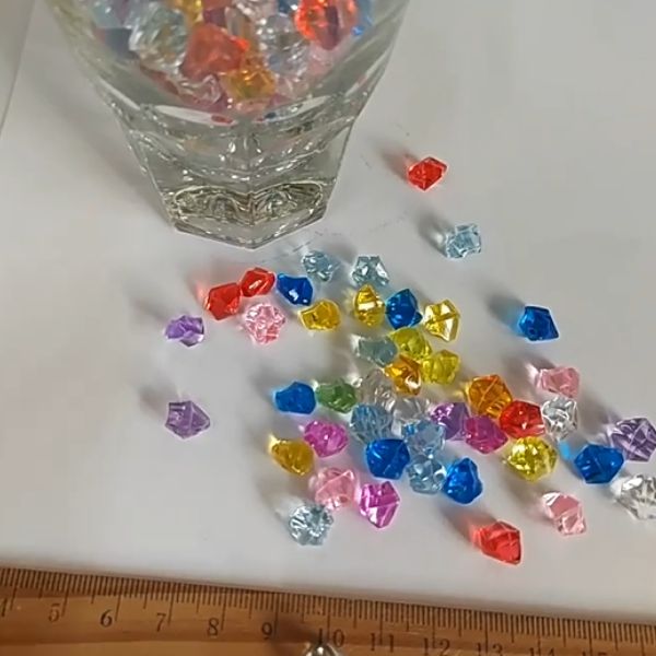 [ Set 1000 Viên ] Charm Đá Nhỏ 6*9mm - 17987