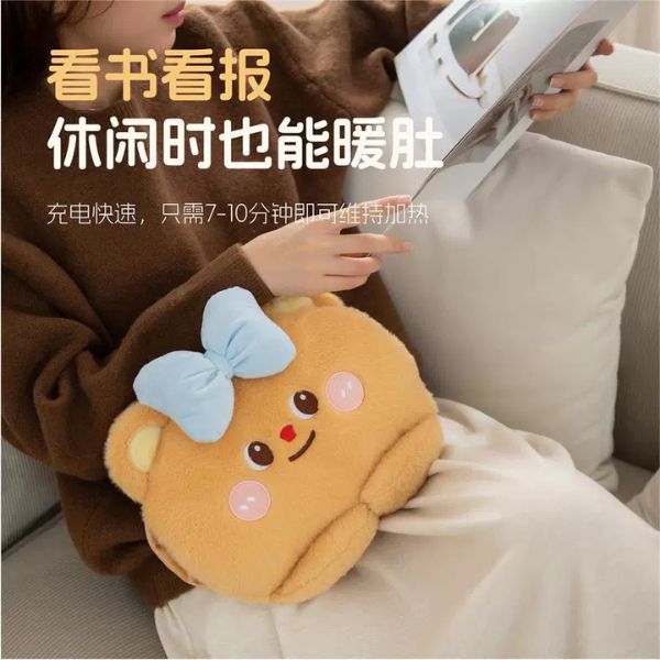 [ Set 2 Cái ] Túi Sưởi Cao Cấp [ Ruột Đã Chứa Nước Chuẩn Quốc Tế Về Cháy Nổ / Kèm Bộ Sạc Nhanh 7 Phút / Dùng Lên Đến 8 Giờ ] - 17995
