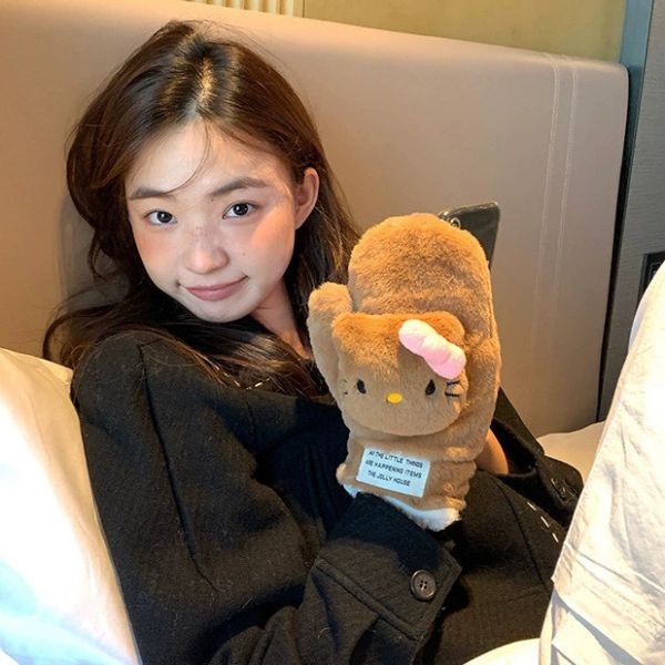 [ Set 2 Đôi ] Găng Tay HELLO KITTY - 18171