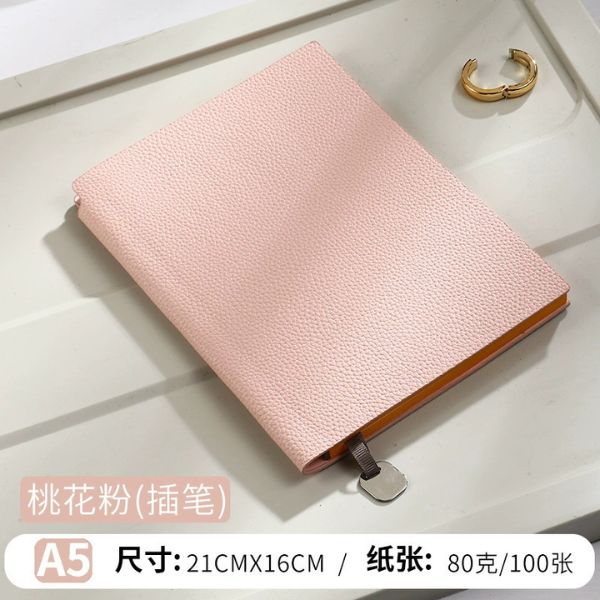 [ Set 5 Quyển ] Sổ Ghi Chép Cao Cấp [ A5 / Bìa Da ] - 18279