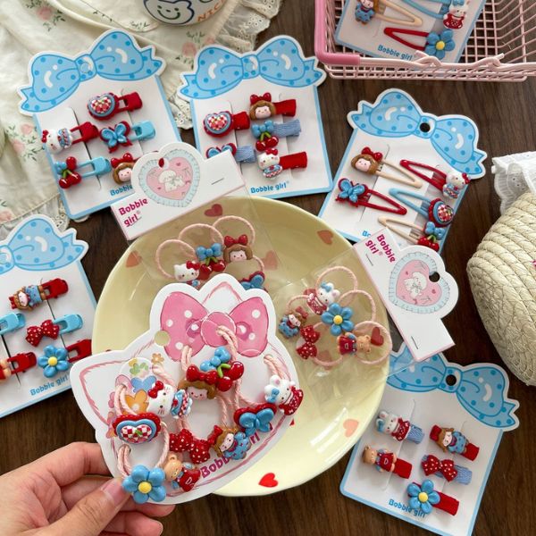 [ Set 6 Vỉ ] Kẹp Tóc - 18299