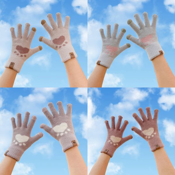 [ Set 5 Đôi ] Găng Tay Len - 18343