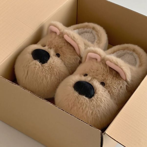 [ Set 2 Đôi ] Dép Bông - Đế Chống Trượt [ Size 36 Đến 45 ] - 18351