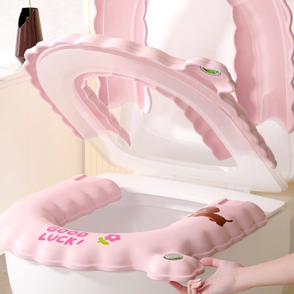 [ Set 6 Cái ] Vỏ Bọc Nắp Bồn Cầu [ Chống Thấm Nước ] - 18406