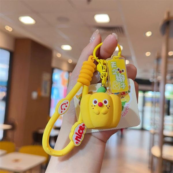 [ Set 6 Cái ] Móc Khoá Rau Củ - 18543