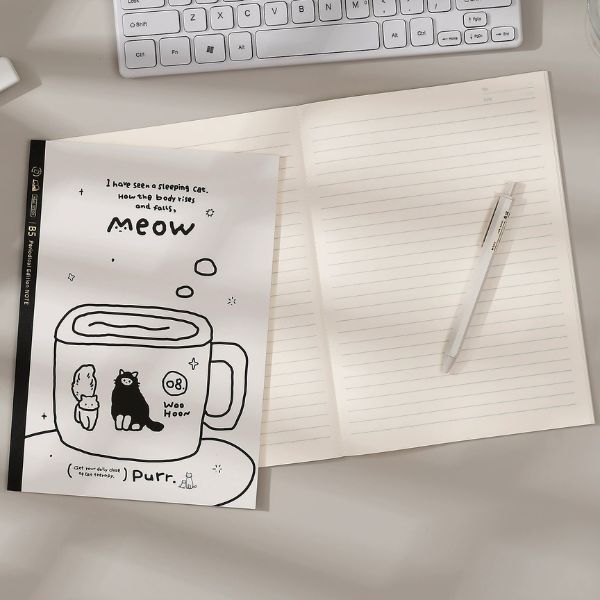 [ Set 12 Quyển ] Sổ Cat's Miscellany [ A5 ] - 19195