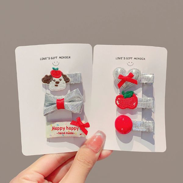 [ Set 10 Vỉ ] Kẹp Tóc [ Vỉ 2 Cái ] - 19236