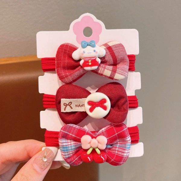 [ Set 5 Vỉ ] Kẹp Tóc [ Vỉ 3 Cái ] - 19230