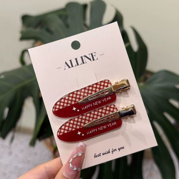 [ Set 12 Vỉ ] Kẹp Tóc [ Vỉ 2 Cái ] - 19273