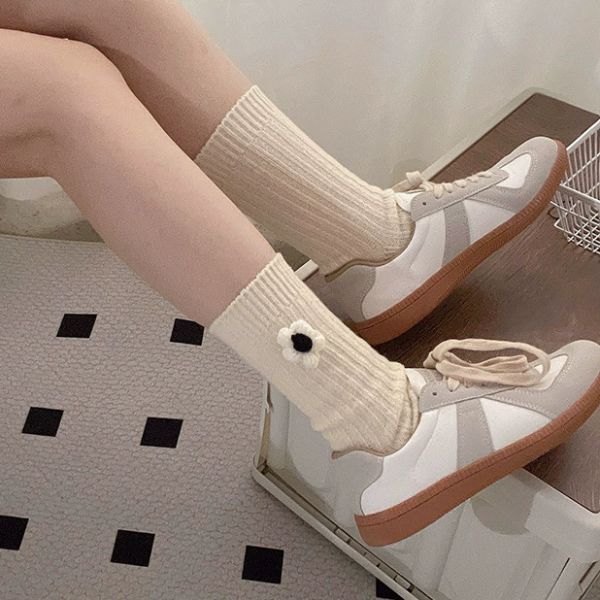 [ Set 5 Đôi ] Vớ Len [ Len / Cotton / Tag Ở Eo ] - 19676