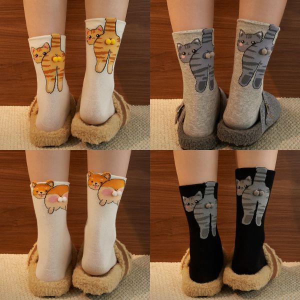 [ Set 10 Đôi ] Vớ [ Cotton / Có Tag Treo ] - 19732