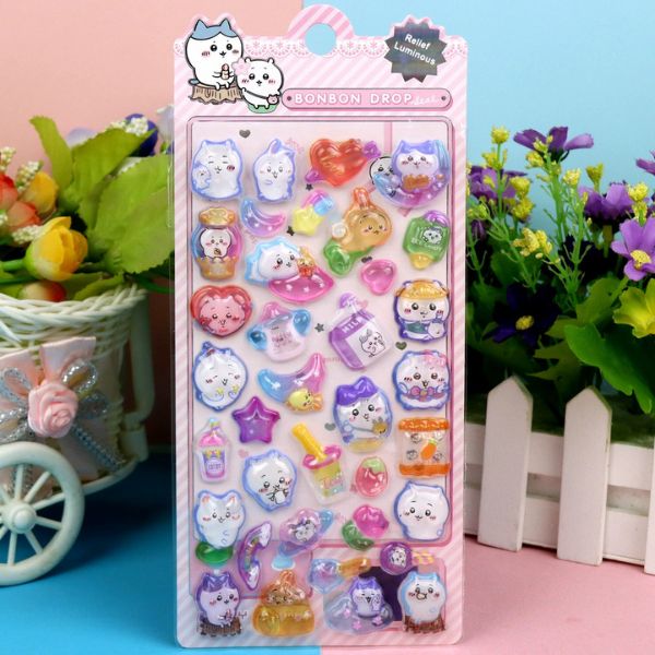 [ Set 10 Túi ] Sticker Nổi Chiikawa - 19768