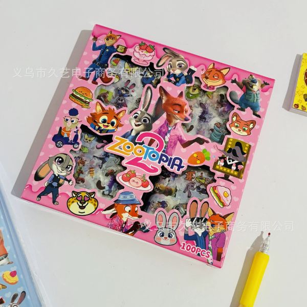 [ Set 10 Hộp ] Sticker [ Hộp 100 Tấm ] - 19789