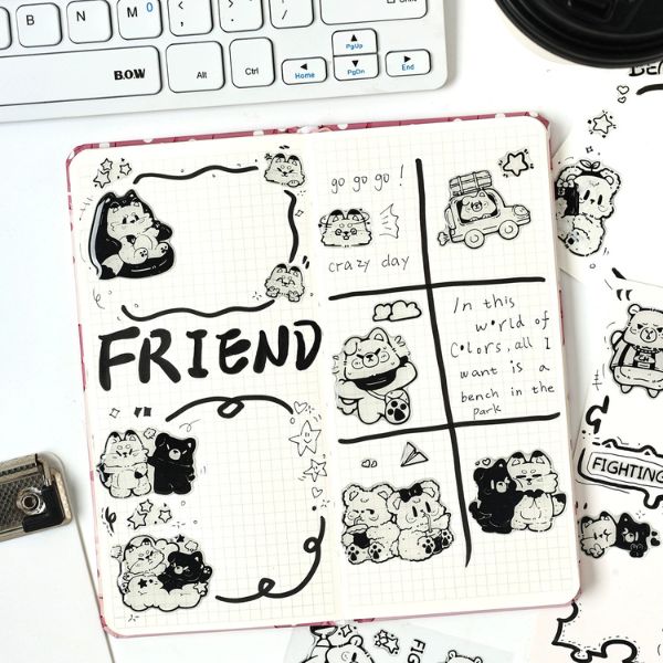 [ Set 12 Túi ] Sticker Nổi - 20001