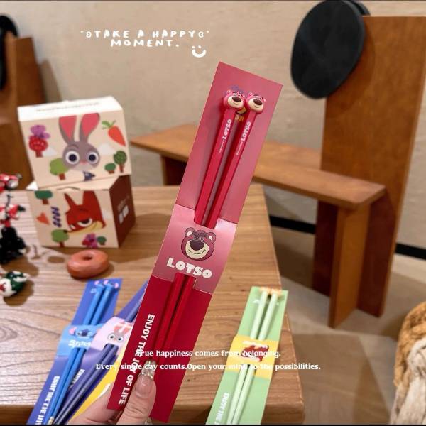 [ Set 10 Đôi ] Đũa Zootopia - 20037