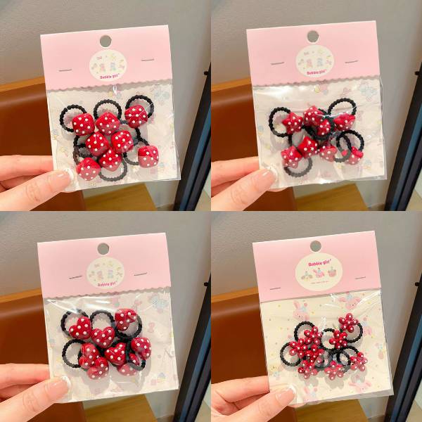 [ Set 10 Túi ] Dây Cột Tóc [ Túi 8 Cái ] - 20027