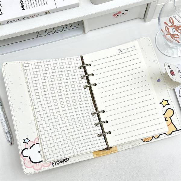 [ Set 5 Quyển ] Sổ Còng Bìa Da Zootopia [ A6 ] - 20071