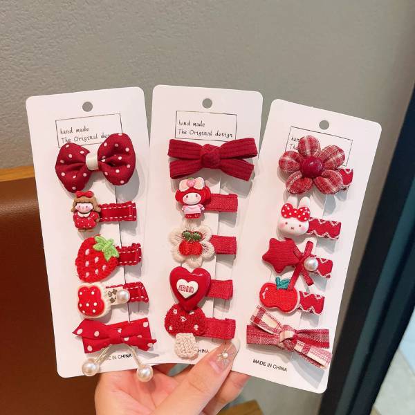 [ Set 10 Vỉ ] Kẹp Tóc - 20110