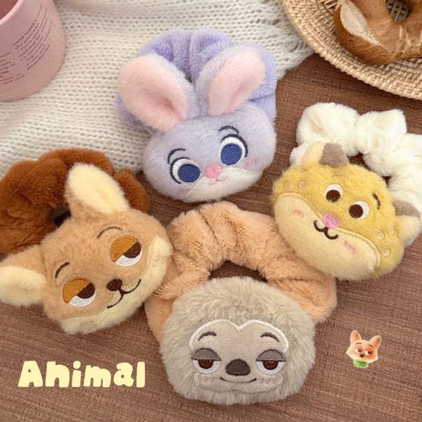[ Set 12 Cái ] Scrunchies Zootopia - 20226