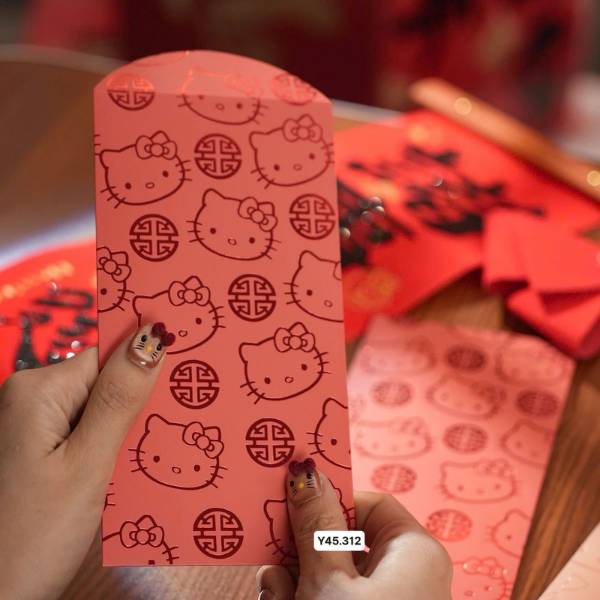 [ Set 100 Cái ] Lì Xì Hello Kitty - 20369