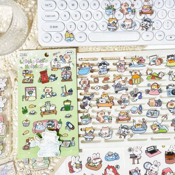 [ Set 12 Túi ] Sticker [ Túi 4 Tấm ] - 20364