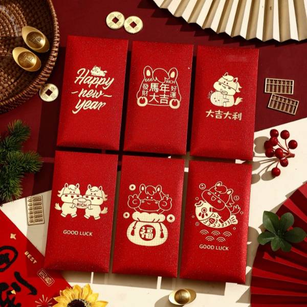 [ Set 20 Xấp ] Lì Xì Lấp Lánh [ Xấp 6 Cái ] - 20388