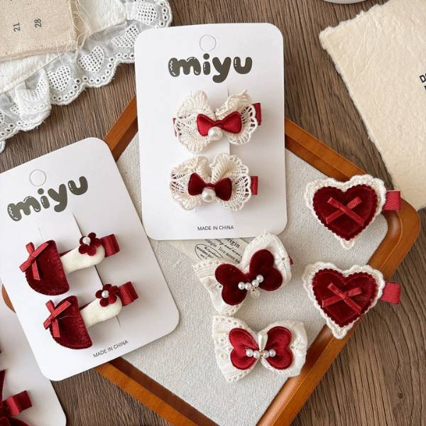 [ Set 10 Vỉ ] Kẹp Tóc [ Vỉ 2 Cái ] - 20501