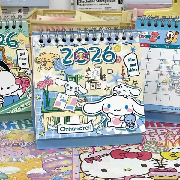 [ Set 5 Quyển ] Lịch 2026 Sanrio - 20696