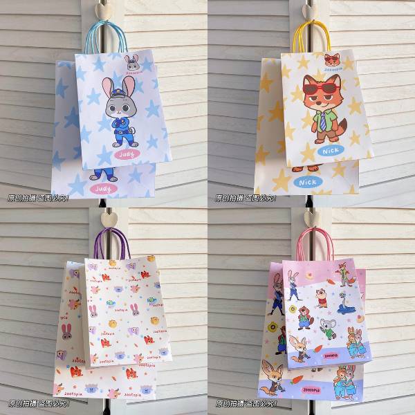 [ Set 20 Cái ] Túi Quà Zootopia [ 2 Size ] - 20761