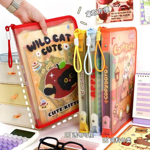 [ Set 4 Cái ] Túi Đựng Hồ Sơ [ 33*23*5cm ] - 20756