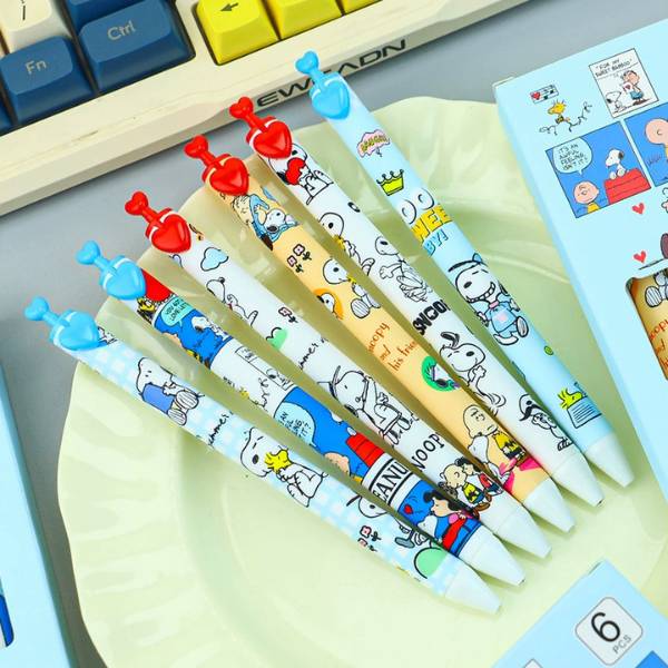 [ Set 10 Hộp ] Bút Bi [ 0.5mm / Đen / Hộp 6 Cây ] - 20748