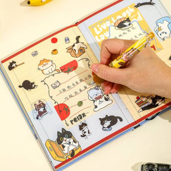 [ Set 4 Quyển ] Sổ Nhật Ký [ A5 / Giấy Hoạ Tiết ] - 20800