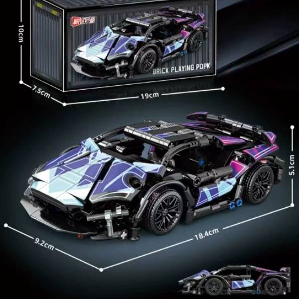 [ Set 5 Bộ ] Lego Siêu Xe [ 1:20 ] - 20905