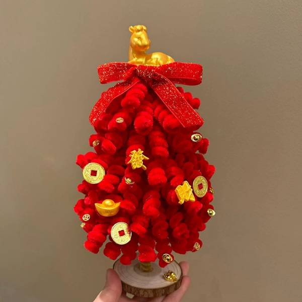 [ Set 2 Cây ] Trang Trí Bàn Làm Việc Năm Mới [ Bộ Nguyên Liệu Tự Làm ] - 20954