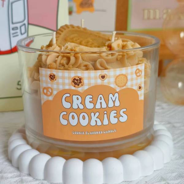 [ Set 2 Hộp ] Nến Thơm Kem Trái Cây [ 11*12cm ] - 20971