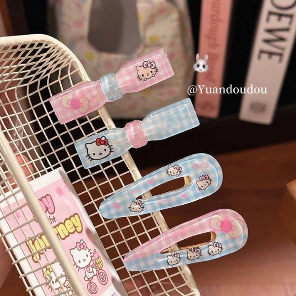 [ Set 100 Cái ] Kẹp Tóc Hello Kitty - 20981