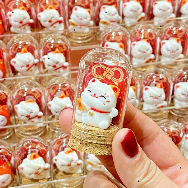 [ Hộp 40 Con ] Mèo Thần Tài May Mắn - 21121