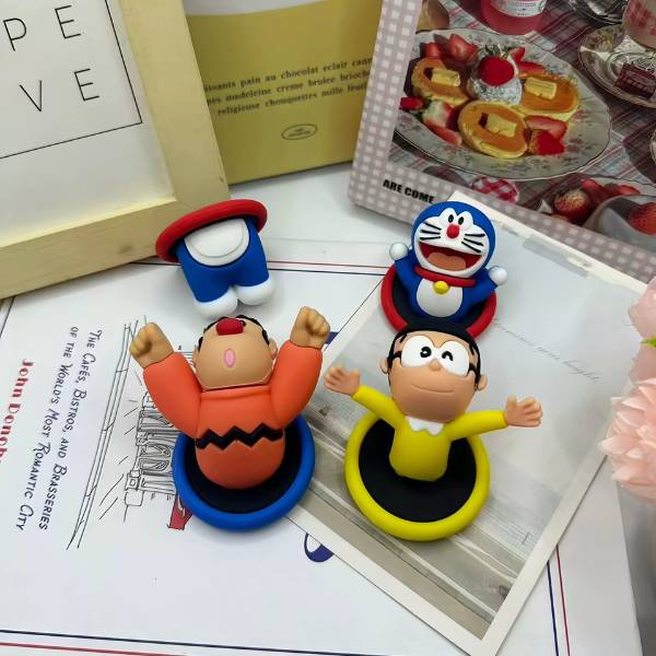 [ Set 8 Cái ] Charm Trang Trí Gương Doraemon - 21159