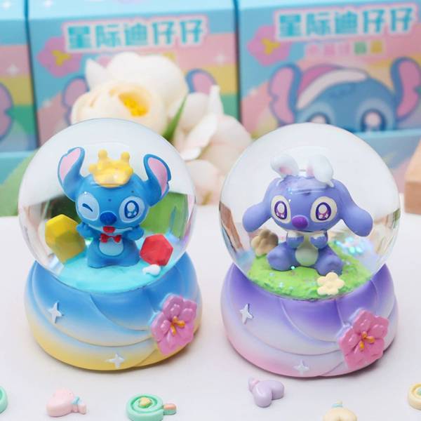 [ Hộp 6 Quả ] Cầu Tuyết Stitck [ Size ~ : 6*8.5cm ] - 21336