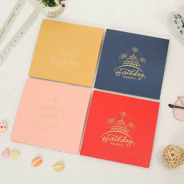 [ Set 10 Cái ] Thiệp 3D - 21386