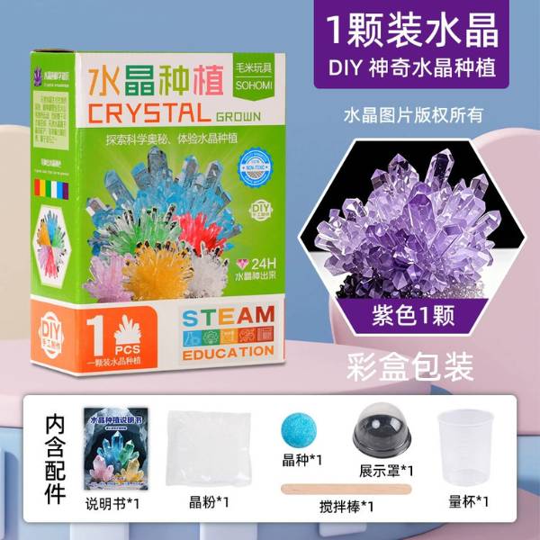 [ Set 10 Bộ ] Đồ Chơi Nuôi Tinh Thể Thí Nghiệm - 21466