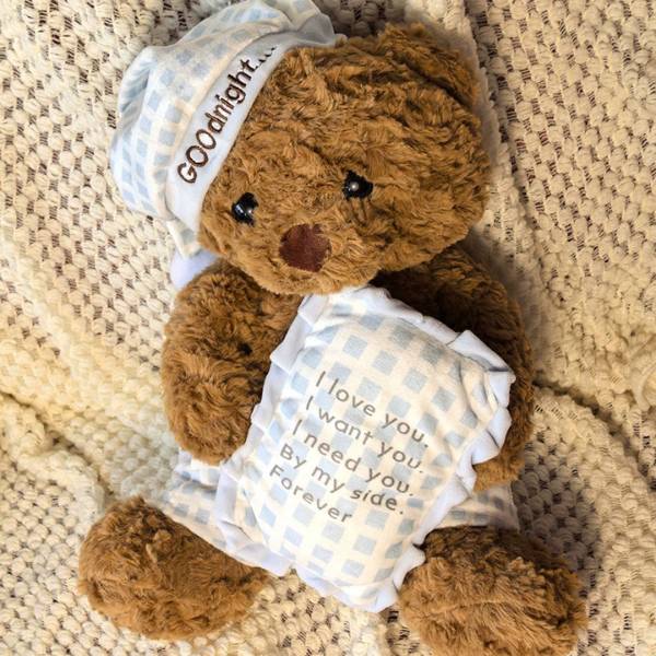 Gấu Bông Goodnight [ Size : 40cm / Mua Tối Thiểu 2 Con ] - R21527