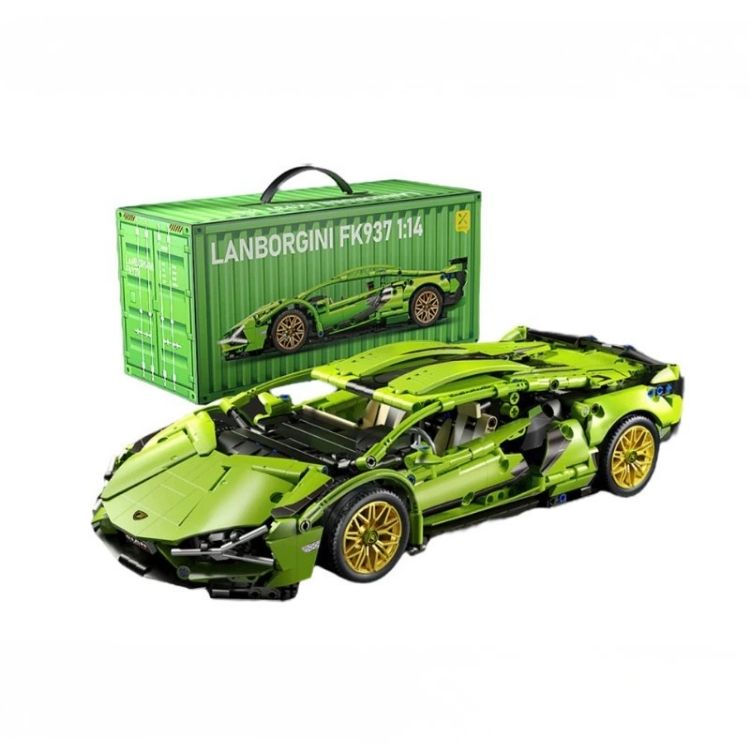 Lego Siêu Xe Lamborghini Green Bull SIAN [ Size 1:14 / 36cm ] - 21569