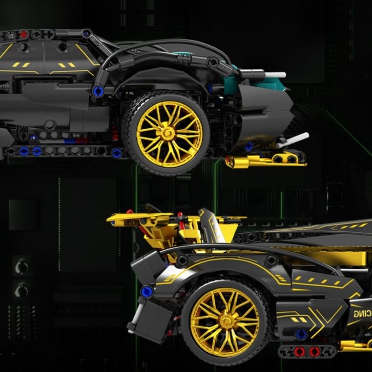 Lego Siêu Xe Lamborghini Black Gold V12 [ Size 1:14 / 34.5cm ] - 21577